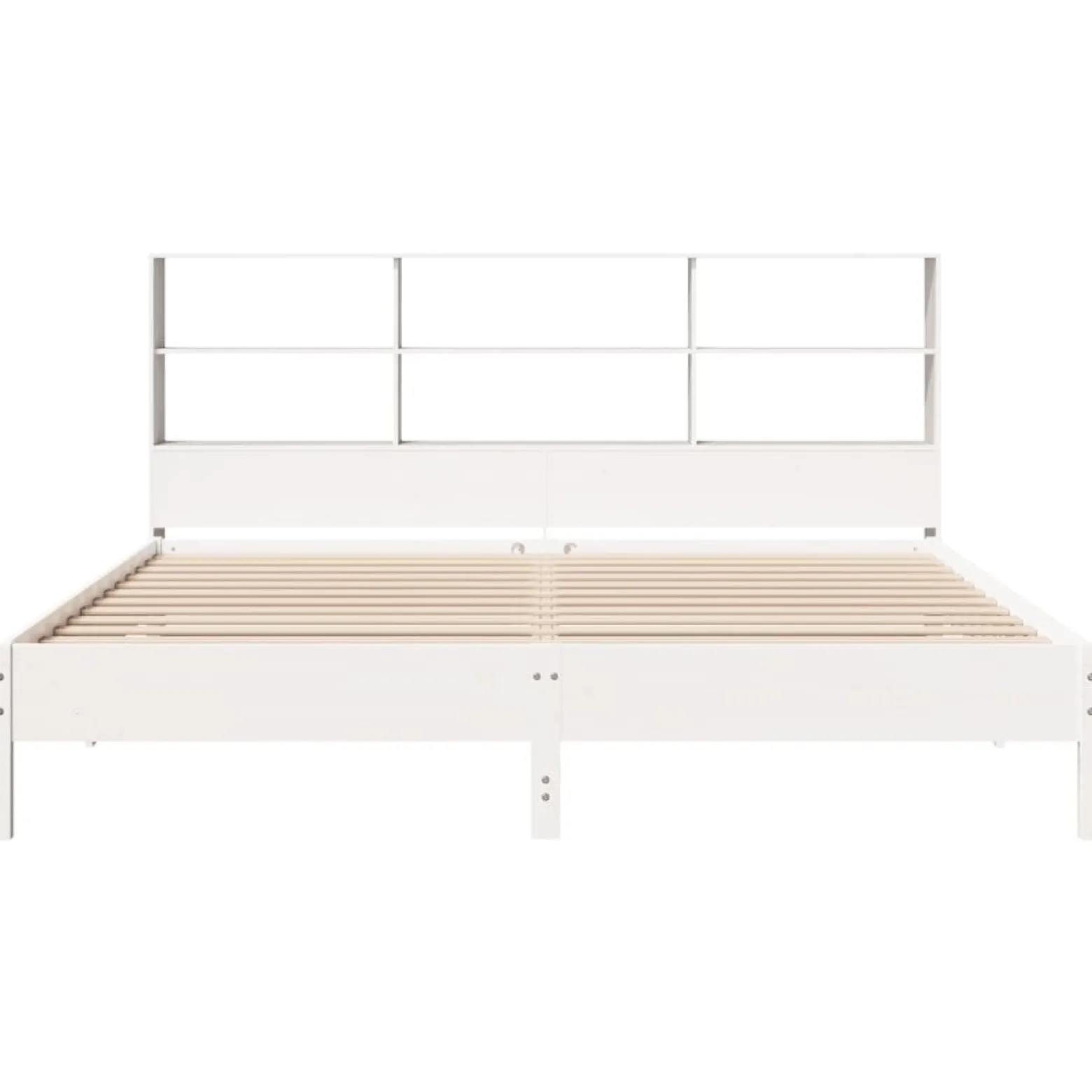 Łóżko Drewniane Rama Łóżka Sofa Biała Do Sypialni Pokoju 180x200 cm
