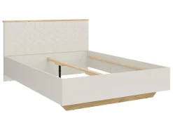 Łóżko Glamour kaszmir z materacem Merida 160x200