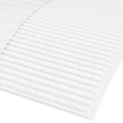 Łóżko kontynentalne z materacem kremowe do sypialni pokoju 80x200 cm,