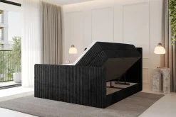 Łóżko kontynentalne z pojemnikiem i materacem H3|H4 TOLO-Z KING 120x200cm