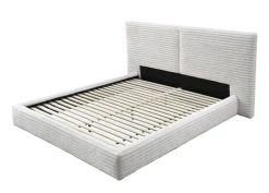 Łóżko MADERA 160x200 kremowe bez szuflady/bez materaca