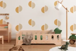 Łóżko pojedyncze drewniane TILA 2L - SMARTWOOD®