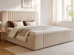 Łóżko 120x200 Verto Comfort z pojemnikiem, tkanina Cremona 02