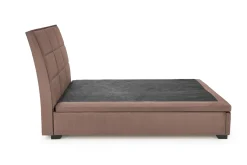 Łóżko CONTINENTAL 2 VELVET 160x200 beżowe bez szuflady/bez materaca