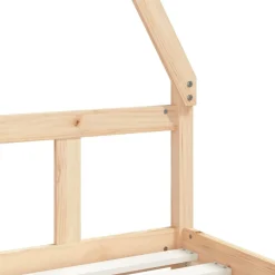 łóżko dla dzieci Brąz 90 x 200 cm Drewno sosnowe vidaXL