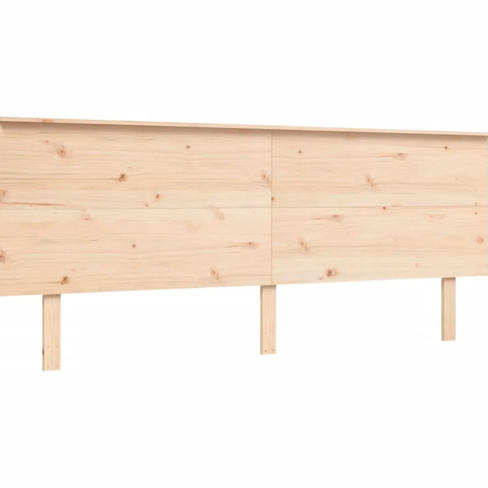 Łóżko Drewniane Brązowe Rama Łóżka Stelaż Do Pokoju Sypialni 200x200 cm