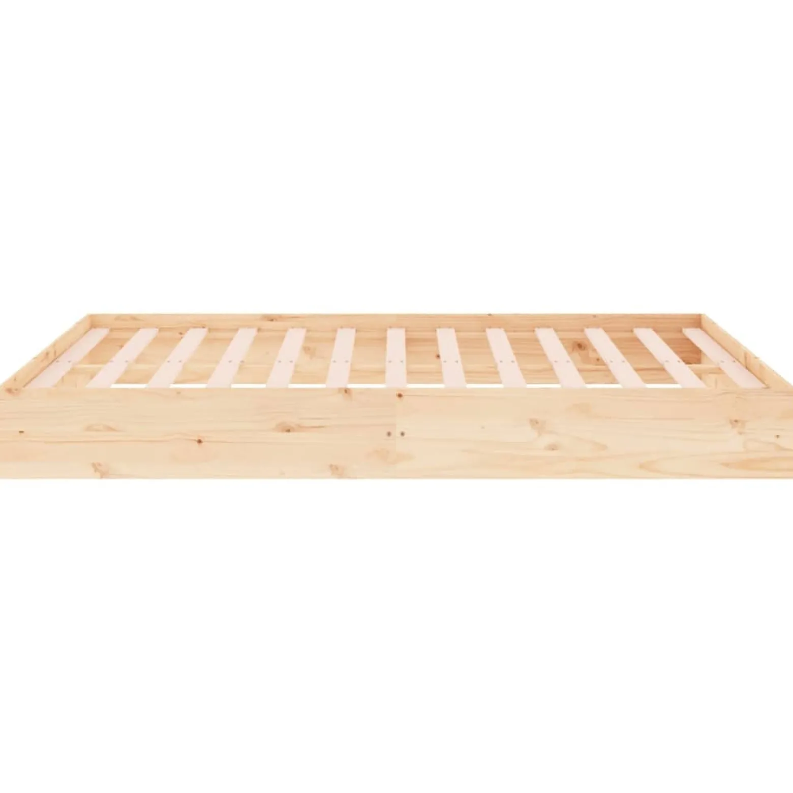 Łóżko Drewniane Rama Łóżka Sofa Brązowe Do Sypialni Pokoju 120x200 cm