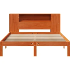 Łóżko Drewniane Rama Łóżka Sofa Brązowe Do Sypialni Pokoju 140x190cm