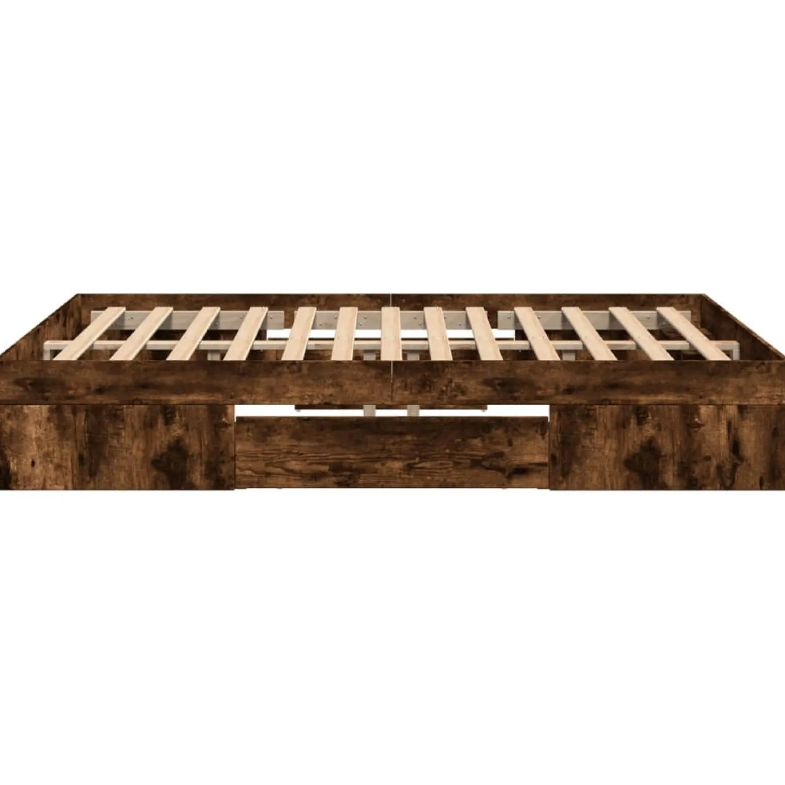 Łóżko Drewniane Rama Łóżka Sofa Brązowe Do Sypialni Pokoju 120x200 cm