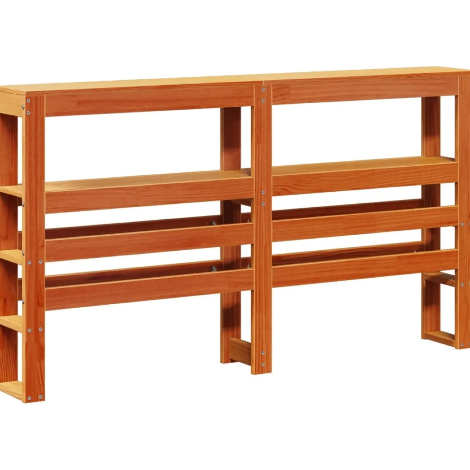 Łóżko Drewniane Rama Łóżka Sofa Brązowe Do Sypialni Pokoju 140x200 cm