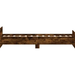 Łóżko Drewniane Rama Łóżka Sofa Brązowe Do Sypialni Pokoju 75x190 cm