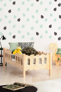 Łóżko dziecięce PIKKO S 70x140 sosna bez szuflady/bez materaca