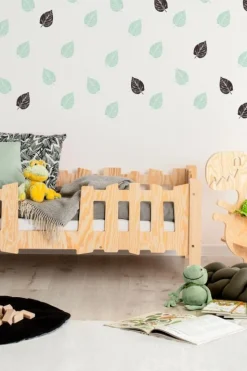 Łóżko dziecięce PIKKO S 70x140 sosna bez szuflady/bez materaca