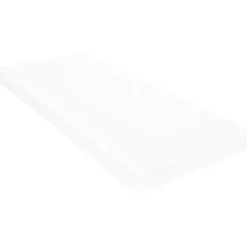 Łóżko dzienne z materacem 90x200 cm białe drewno sosnowe