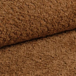 Łóżko kontynentalne, boucle Coral, Toffee, 120x200 cm, NEGROS