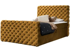 Łóżko kontynentalne Chesterfield Lux 200x200
