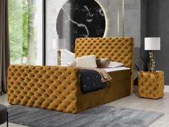Łóżko kontynentalne Chesterfield Lux 200x200