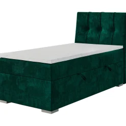 Łóżko kontynentalne DANO 90x200 prawy magic velvet 2225