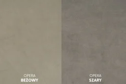 Łóżko kontynentalne SEVI II, tkanina Opera, 2 kolory Beżowy 120x200 cm