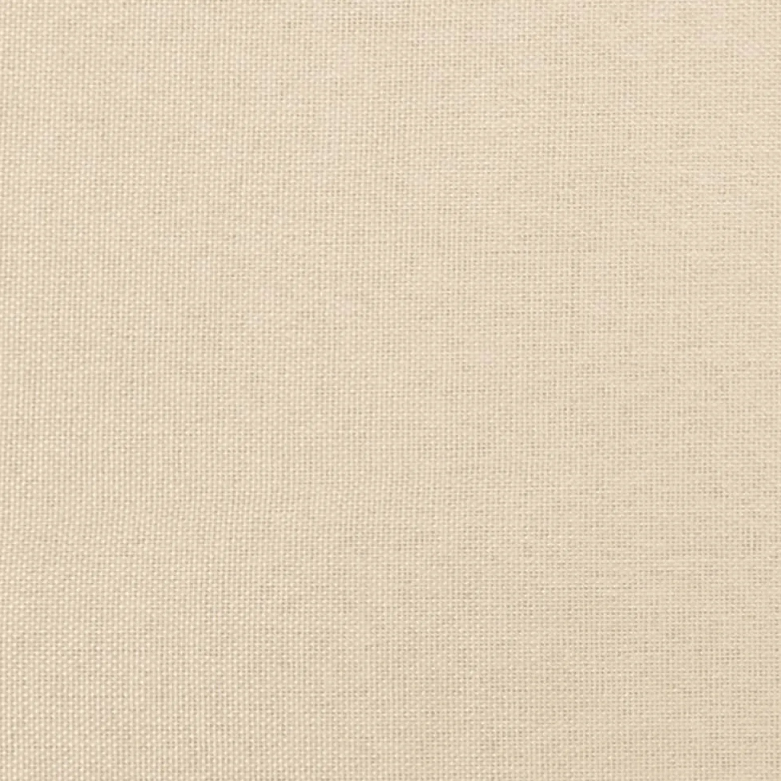 Łóżko kontynentalne z materacem, kremowe, 120x190 cm, tkanina