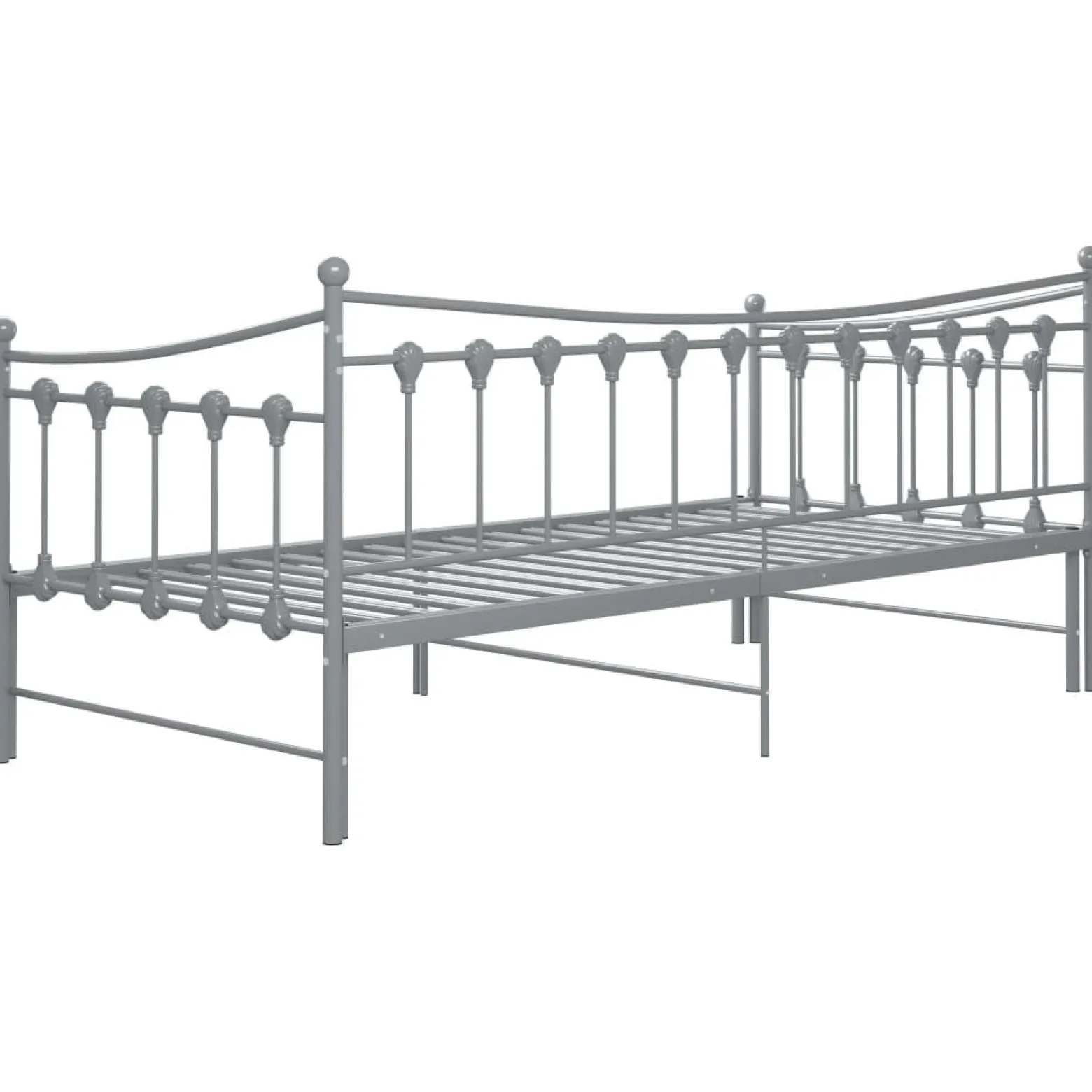 Łóżko Metalowe Rama Łóżka Sofa Wysuwana Do Pokoju Sypialni 90x200 cm
