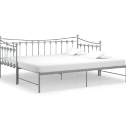 Łóżko Metalowe Rama Łóżka Sofa Wysuwana Do Pokoju Sypialni 90x200 cm