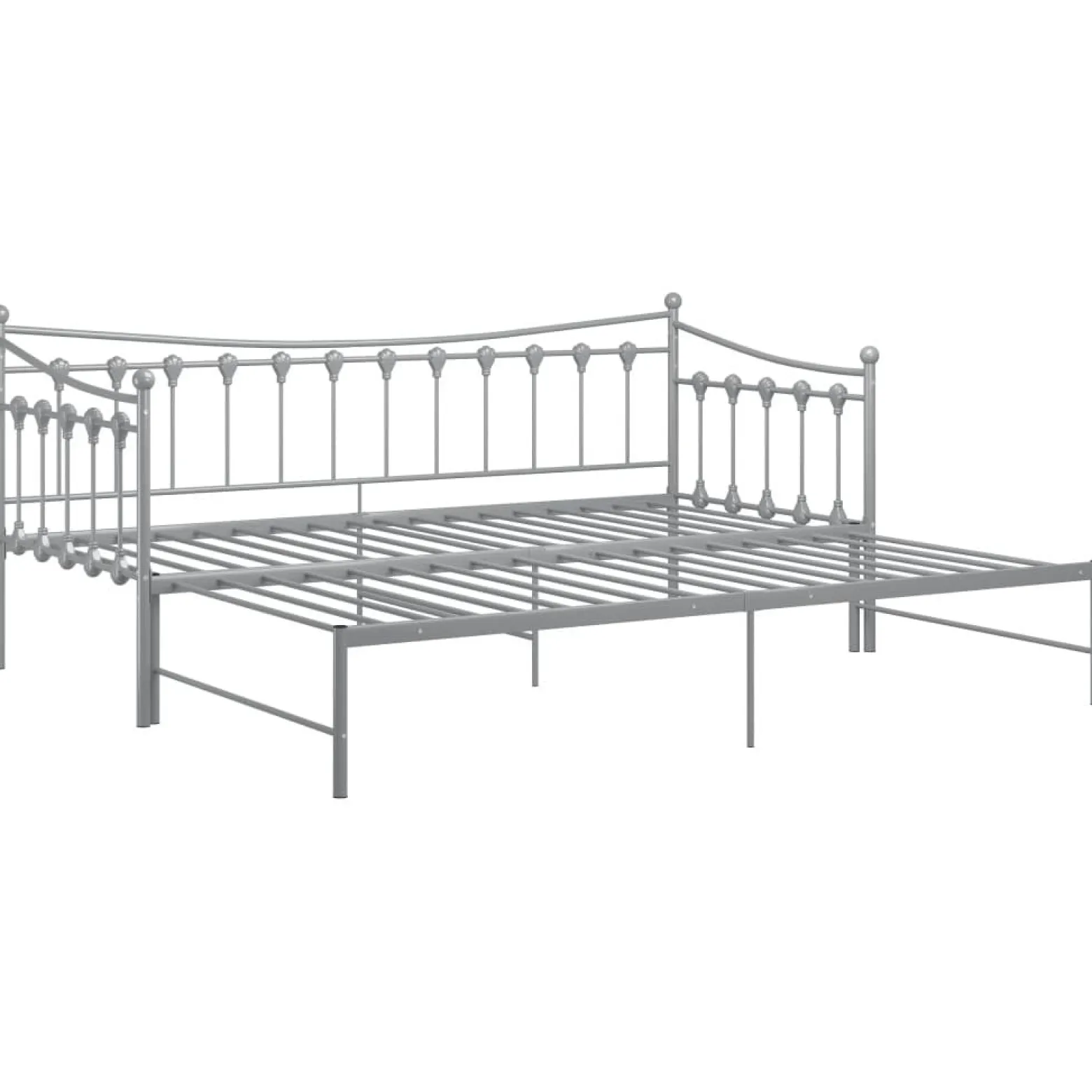 Łóżko Metalowe Rama Łóżka Sofa Wysuwana Do Pokoju Sypialni 90x200 cm