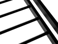 Łóżko metalowe 140x200 czarne