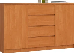 Komoda AKORD K160 Olcha 160 cm kolor Olcha mat 160x40x99 cm