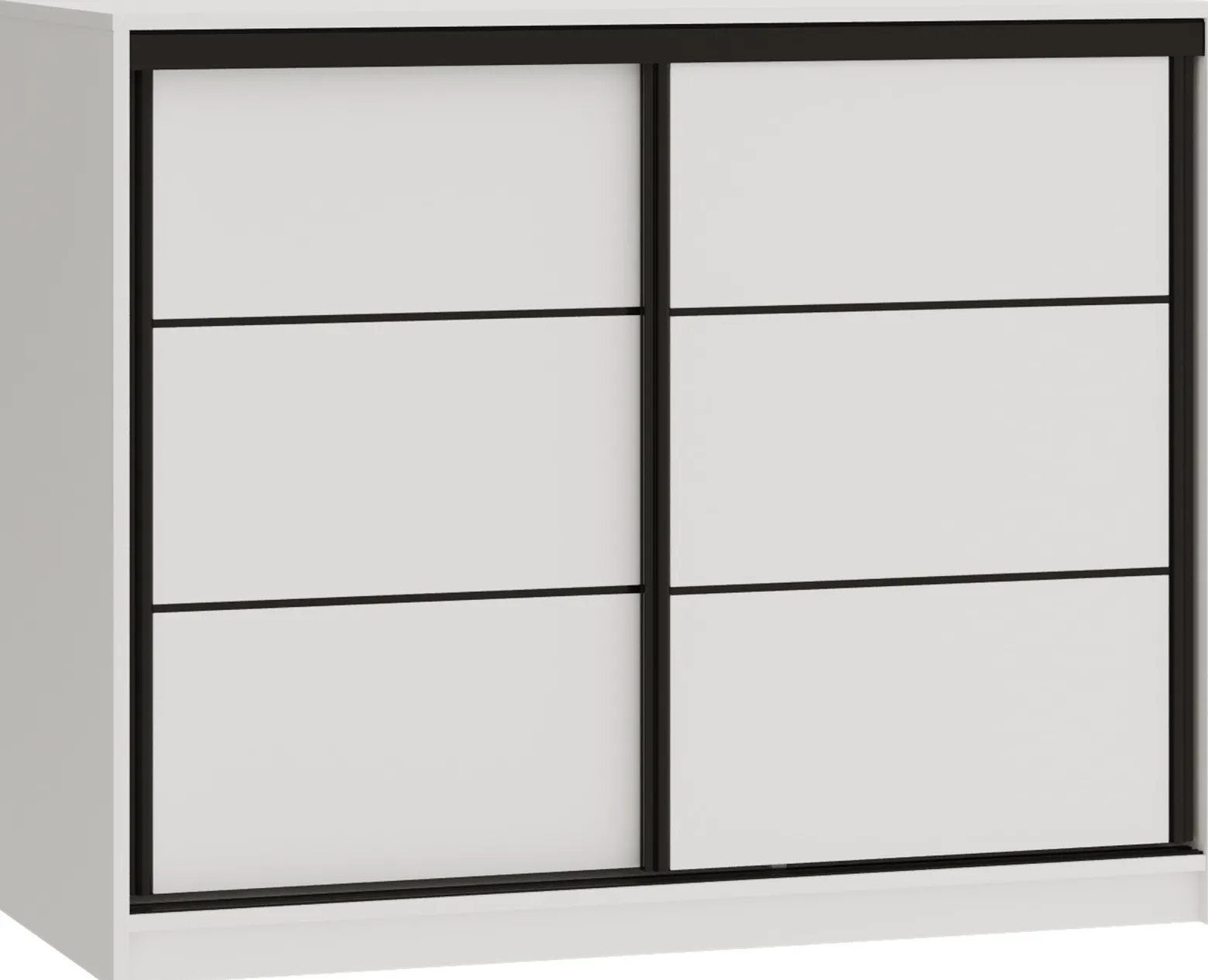 Komoda LOFT dwudrzwiowa 120 cm dąb artisan