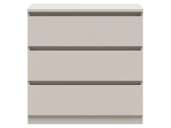 Komoda Tetrix 75 cm z 3 szufladami kaszmir