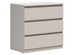 Komoda Tetrix 75 cm z 3 szufladami kaszmir