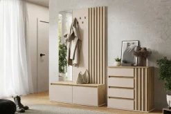 Komoda z szufladami 80 cm do przedpokoju DORIOS