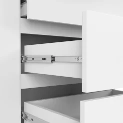Komoda AKORD K013 Biała 160 cm Biały mat 160x40x99 cm