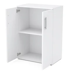 Komoda biała szafka do salonu sypialni 60cm drzwiczki półka