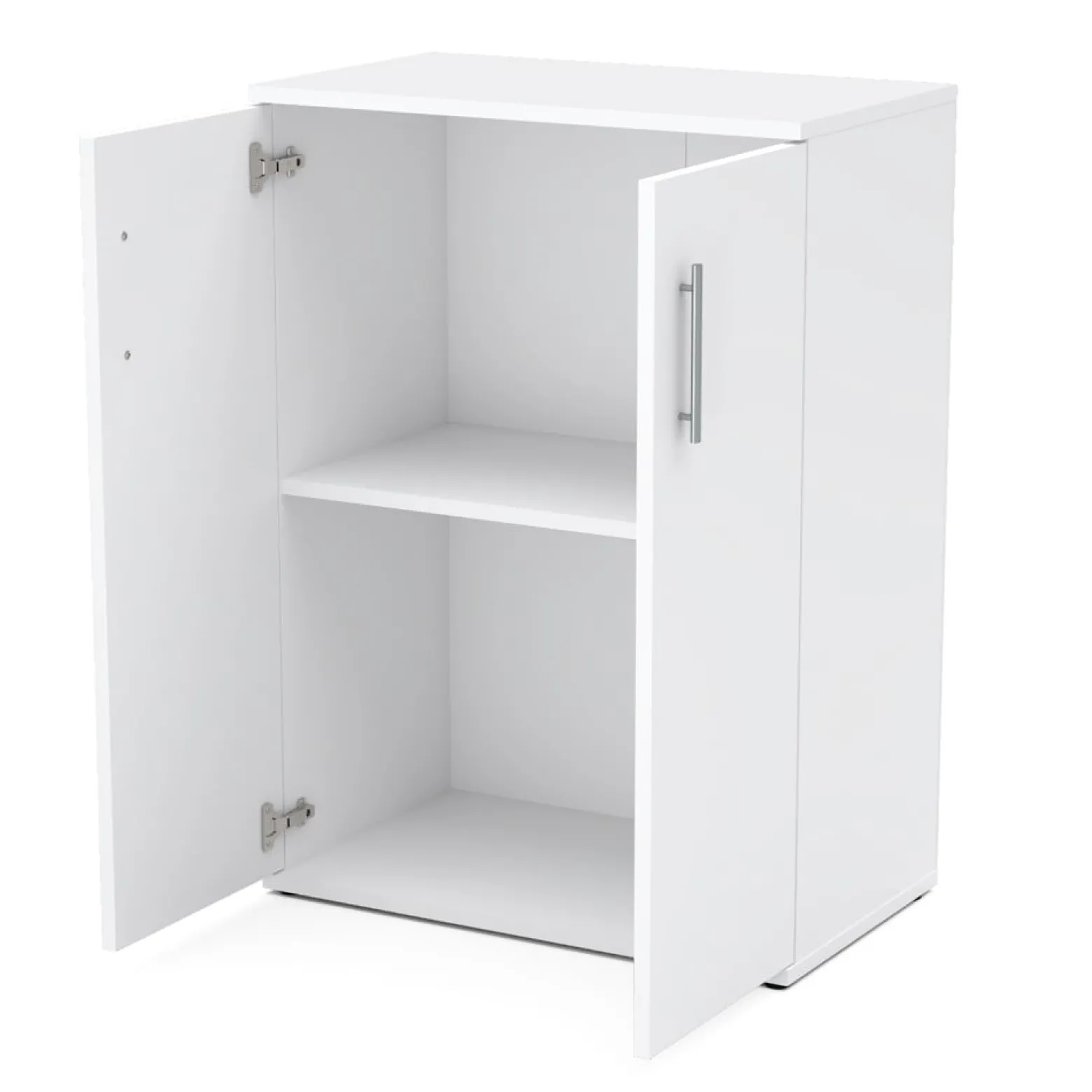 Komoda biała szafka do salonu sypialni 60cm drzwiczki półka