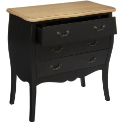 Komoda Chrysa biała z 3 szufladami