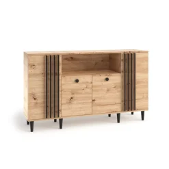 Komoda duża z lamelami LINEA 160 cm