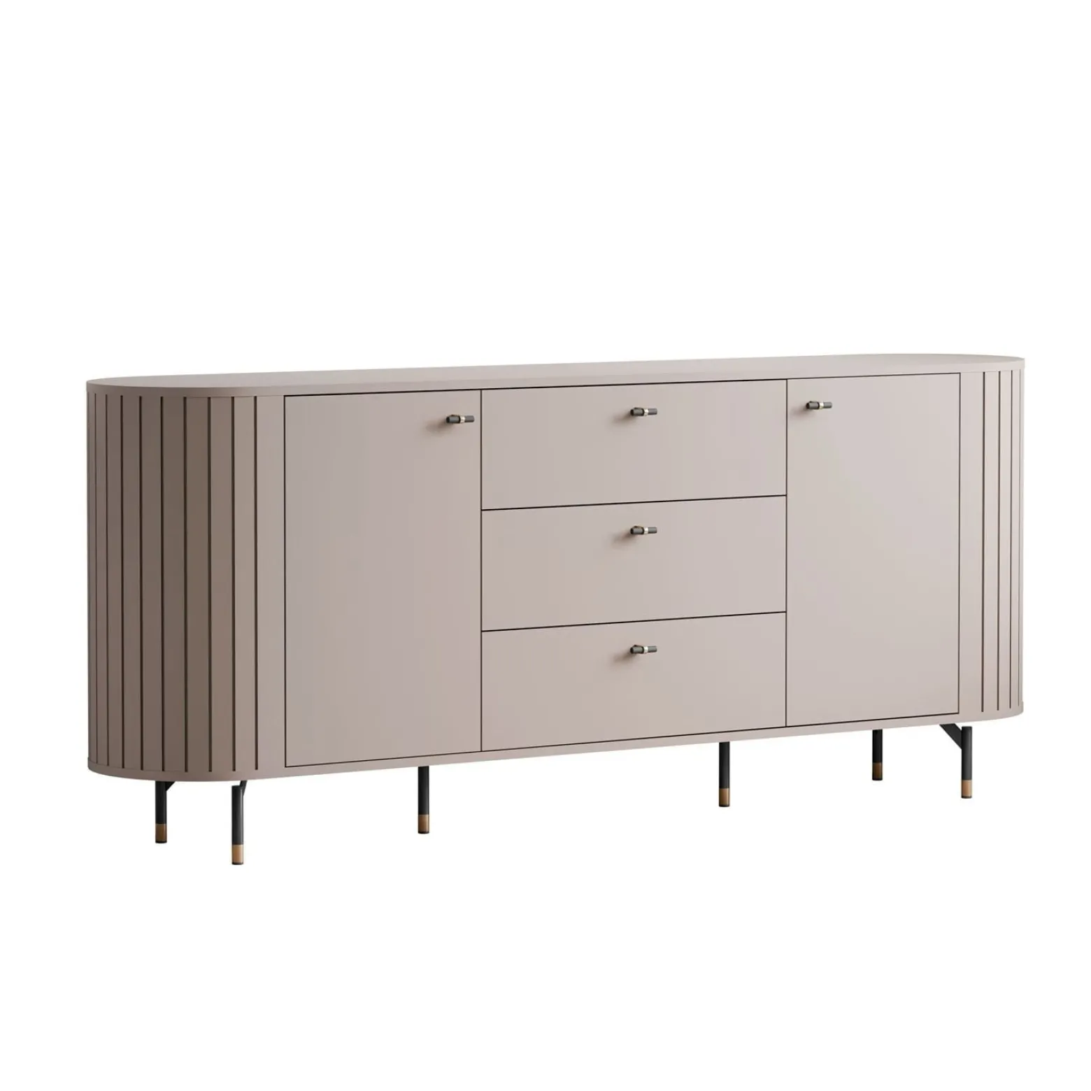 Komoda ELODIE 190 cm 2D3S, kaszmir