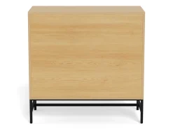 Komoda Harper Lamel 80x80 cm z 3 szufladami