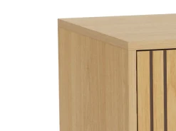 Komoda Harper Lamel 80x80 cm z 3 szufladami