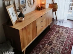 Komoda II Skandynawska MALMO, kolor dębowy