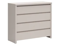 Komoda Kaspian 105 cm z 4 szufladami kaszmir