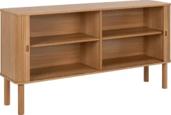 KOMODA Langley Z 2 PÓŁKAMI regulowanymi w kolorze dębu