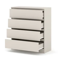 Komoda MAJA S4 90 cm kaszmir 4 szuflady