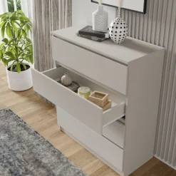 Komoda MAJA S4 90 cm kaszmir 4 szuflady