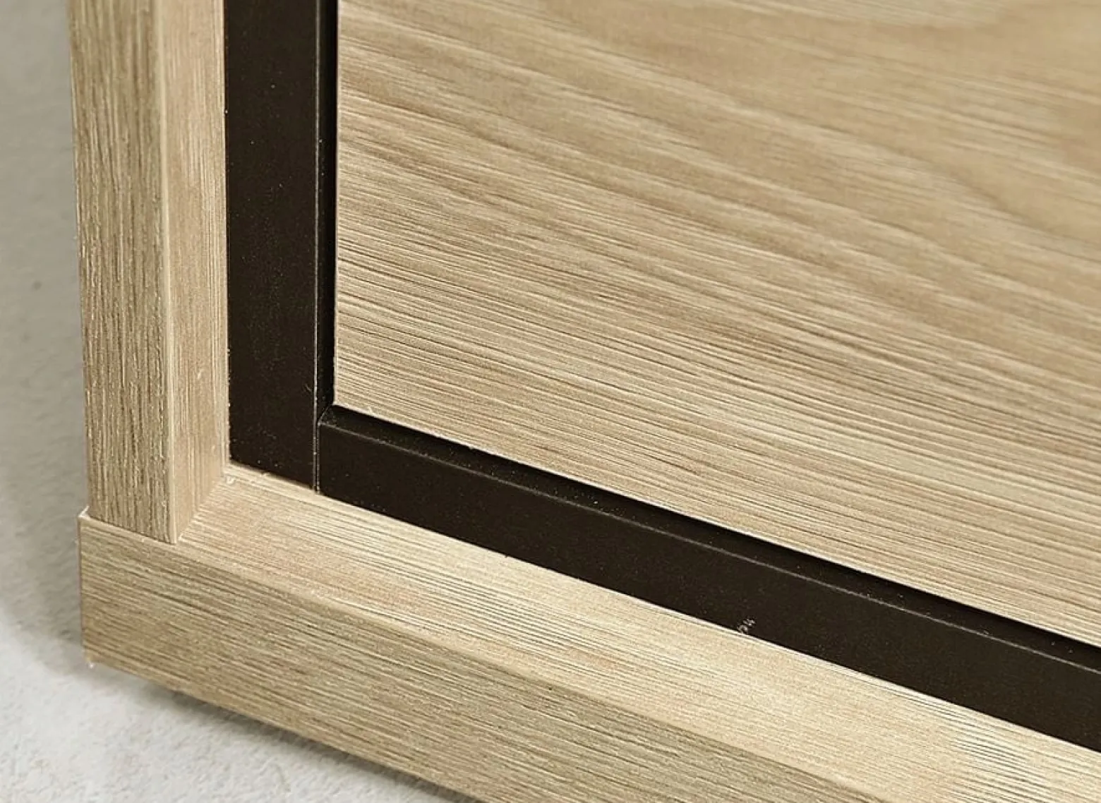 Komoda MILAN 120 cm dąb wysoka pojemna szuflady drzwi