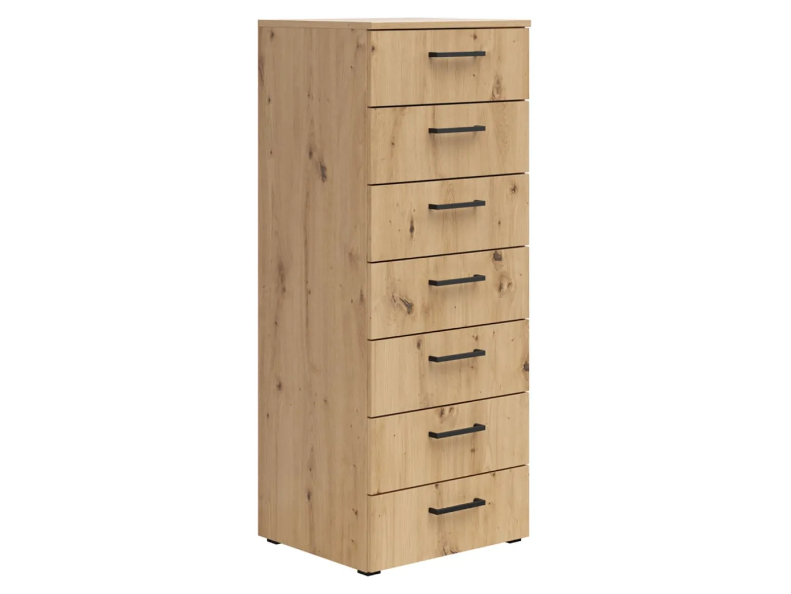 Komoda MultiDo 45 cm z 7 szufladami dąb artisan
