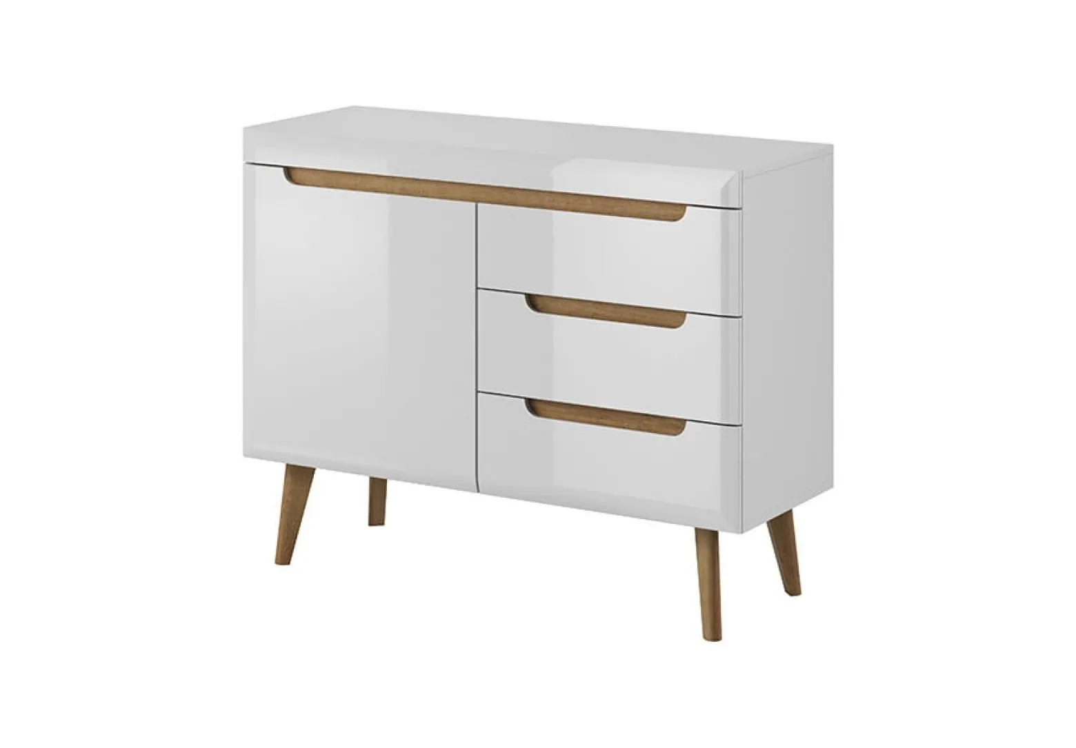 Komoda NORDI NKSZ107 Biały