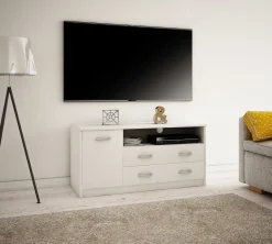 Komoda RTV K027 Biały 55x110x41 cm Bestseller
